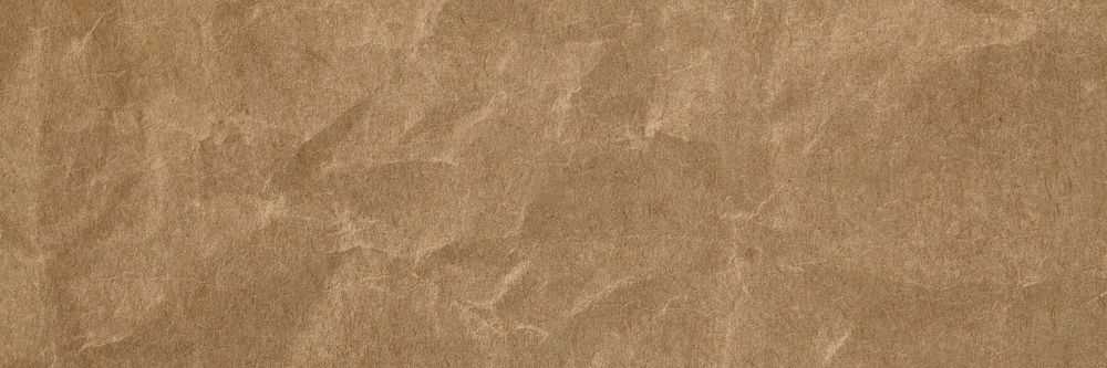 Brown background, crumpled paper texture