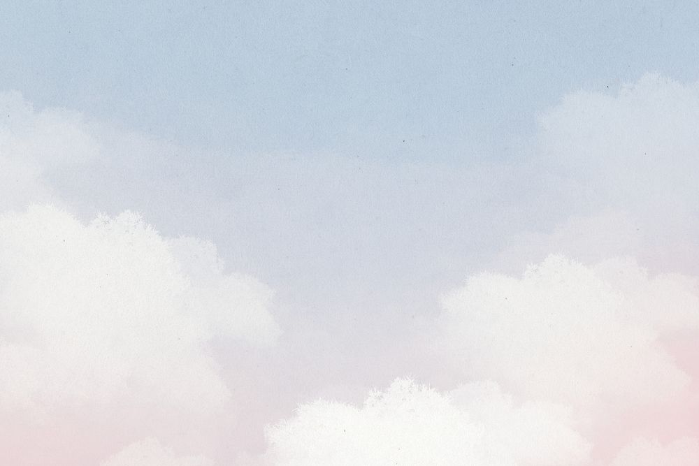 Cute pastel cloudy sky background | Free Photo - rawpixel