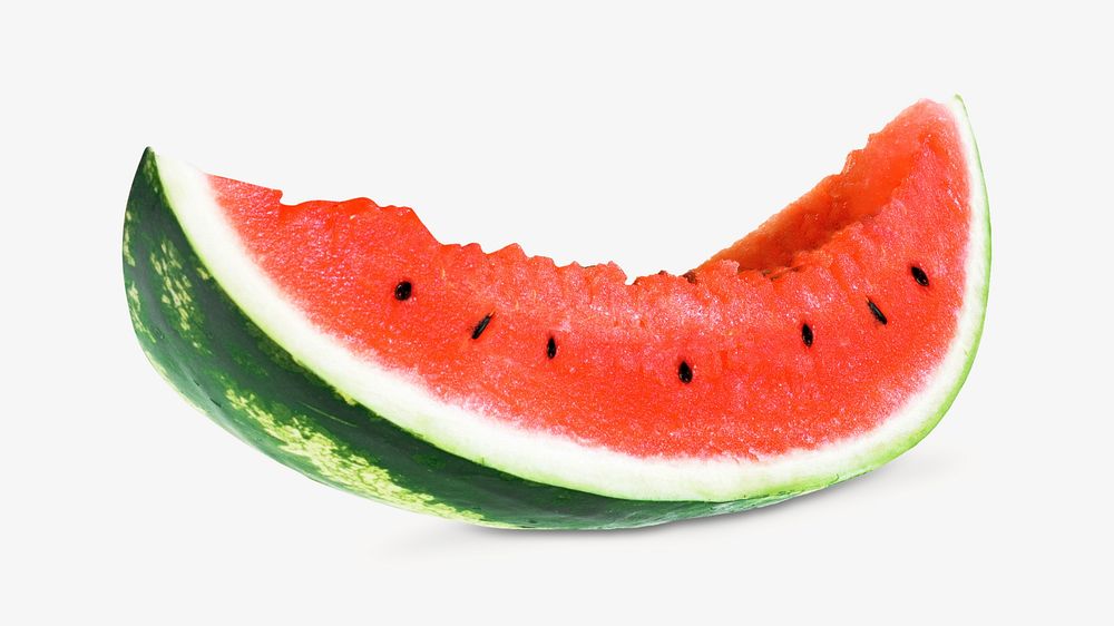 Summer fruity watermelon isolated object