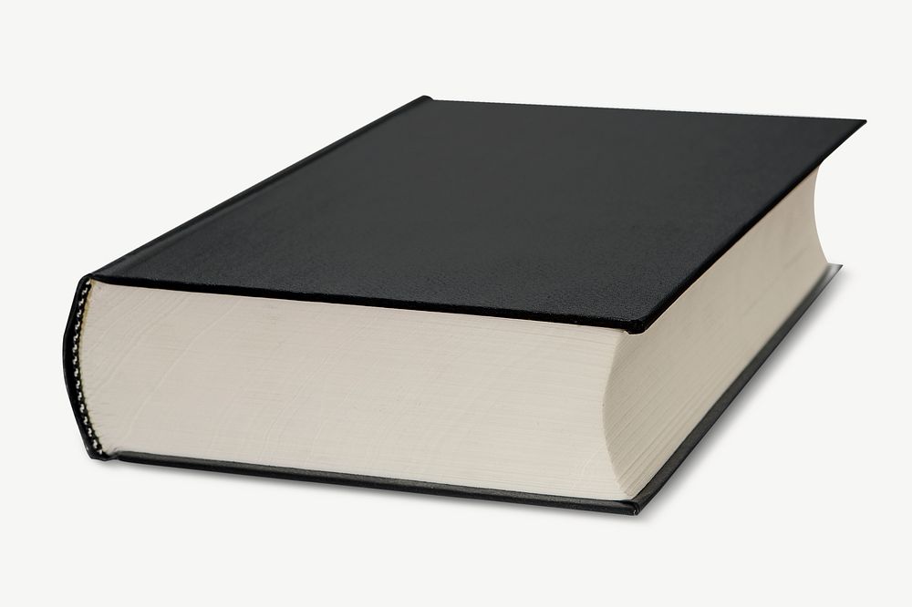Black book isolated graphic psd