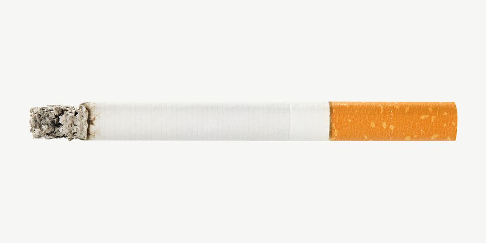 Smoking cigarettes  isolated object psd