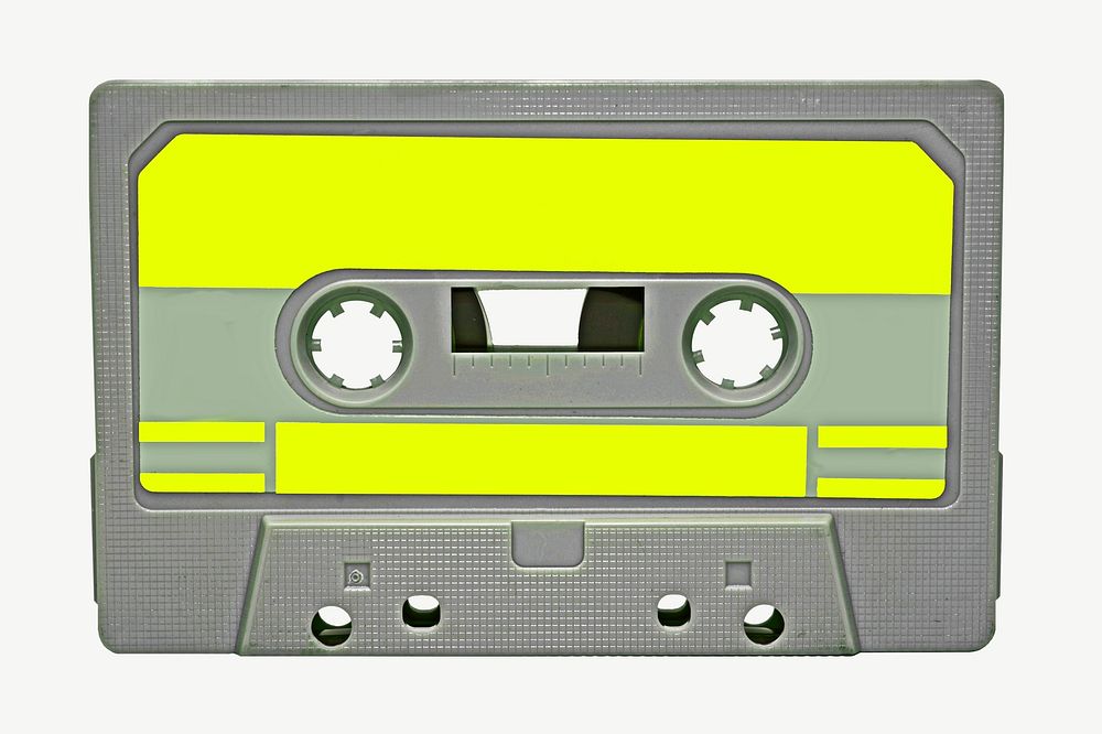Cassette tape isolated graphic psd