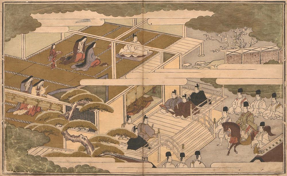 Picture Book with Playful Poems for the Young God Ebisu by Kitagawa Utamaro