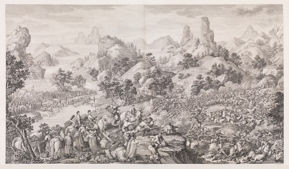 The Lifting of the Siege of the Black River Camp