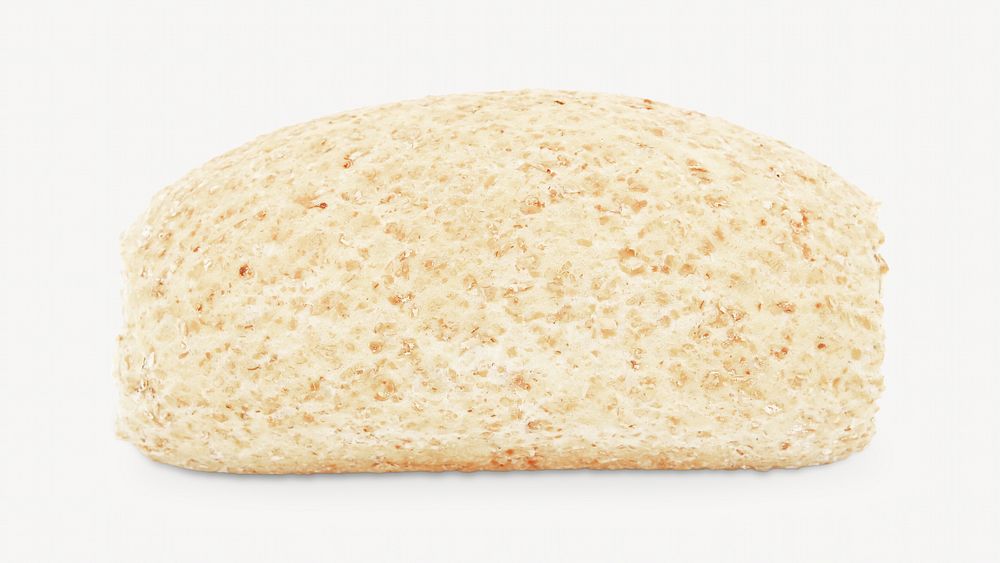 Bread image on white design