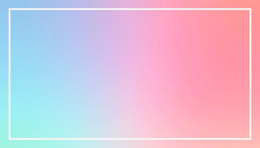 Pink gradient frame background