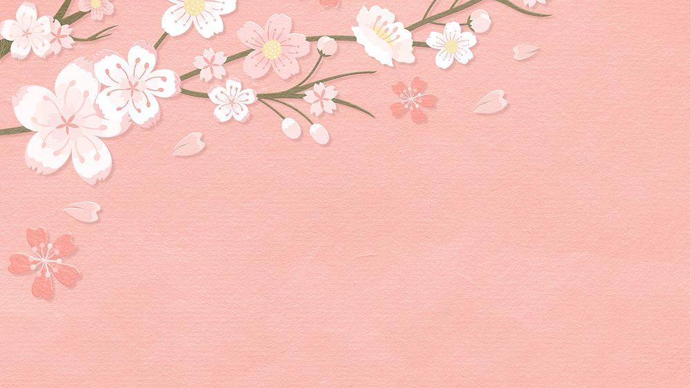 Pink flower desktop wallpaper, texture | Premium Photo - rawpixel