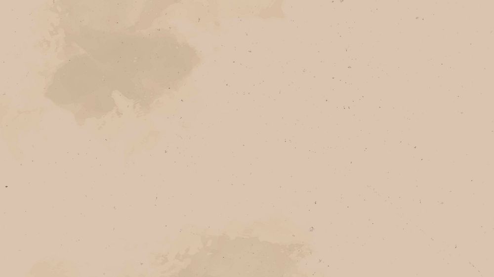 Brown desktop wallpaper, watercolor texture