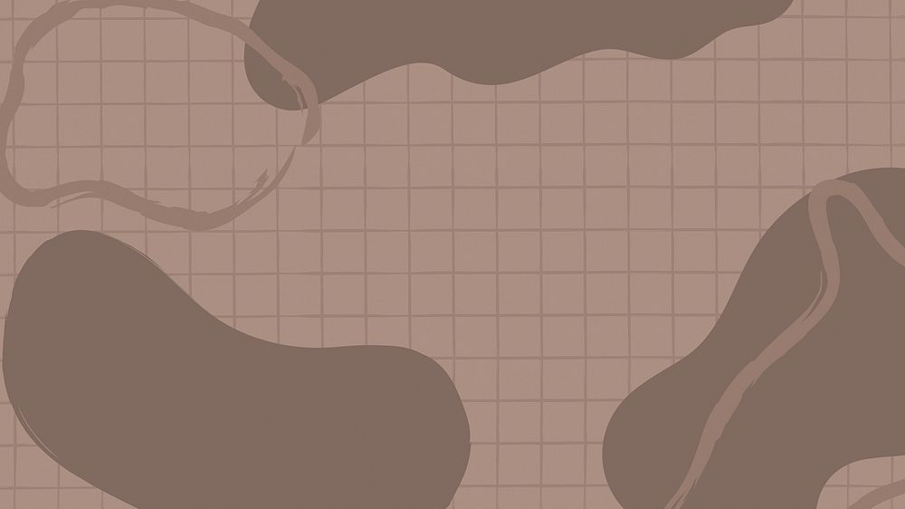 Simple brown grid desktop wallpaper
