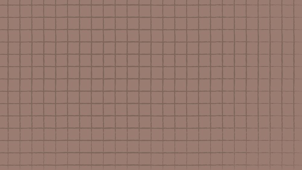 Brown grid pattern desktop wallpaper