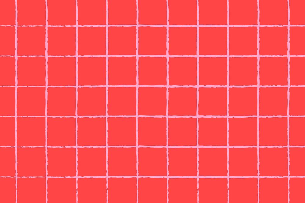 Red grid pattern background