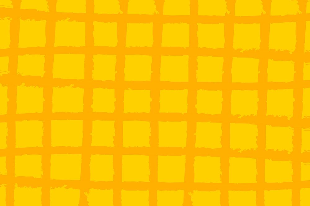 Yellow checked pattern background