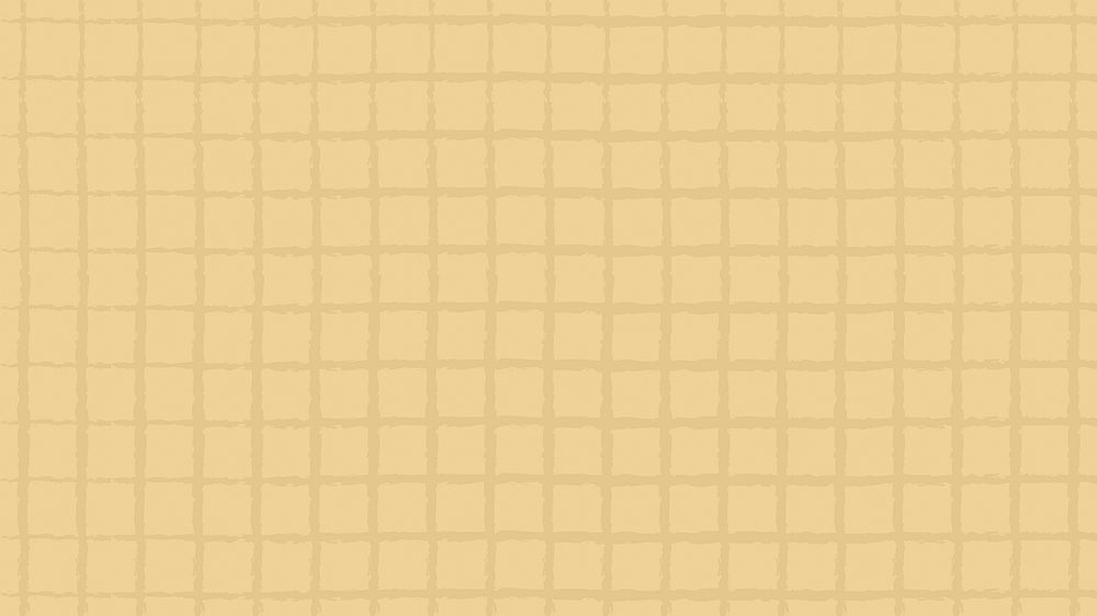 Simple yellow grid desktop wallpaper