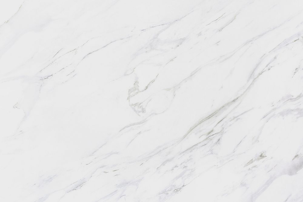 White marble background, simple design