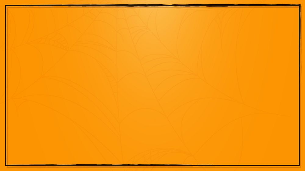 Orange frame desktop wallpaper | Free Photo - rawpixel