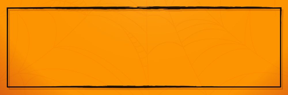 Orange frame background