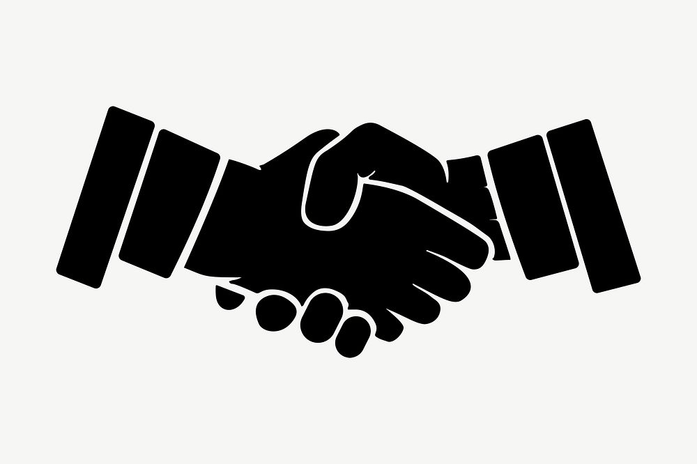 Handshake clipart illustration psd | Free PSD - rawpixel