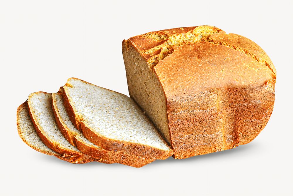 Loaf isolated image on white