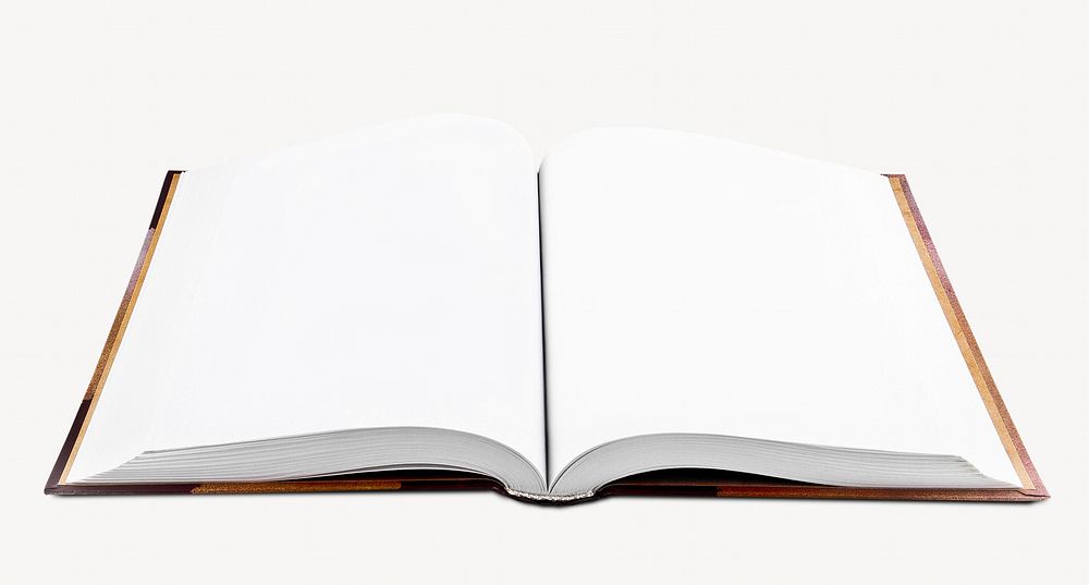 Book isolated image on white
