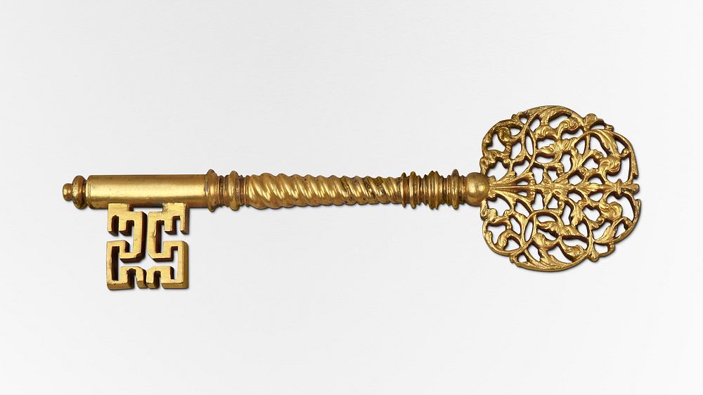 Key (after 17th century) chromolithograph. Original public domain image from The MET Museum. Digitally enhanced by rawpixel.