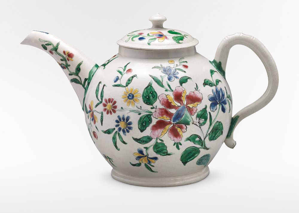 Punch Pot (1760), vintage object. Original public domain image from The MET Museum.  Digitally enhanced by rawpixel.
