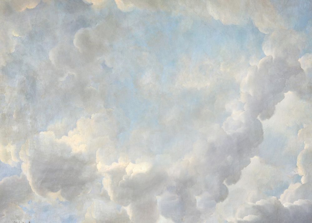 Vintage cloudy sky background. Remixed by rawpixel.