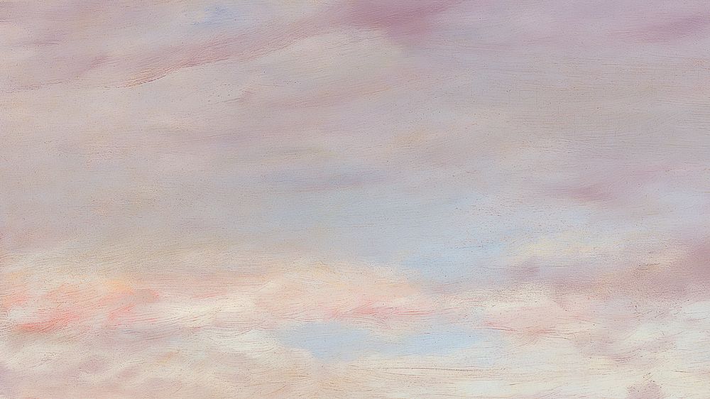 Cloudy sky painting texture desktop wallpaper