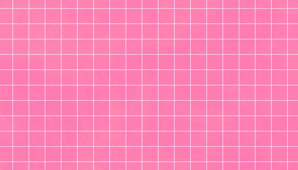 Pink grid pattern background