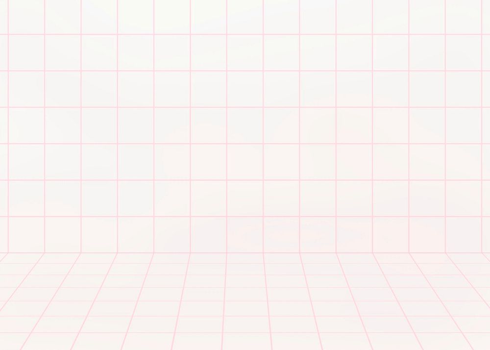 Pink grid patterned background