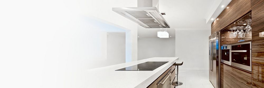 Modern kitchen interior. Remixed by rawpixel. 