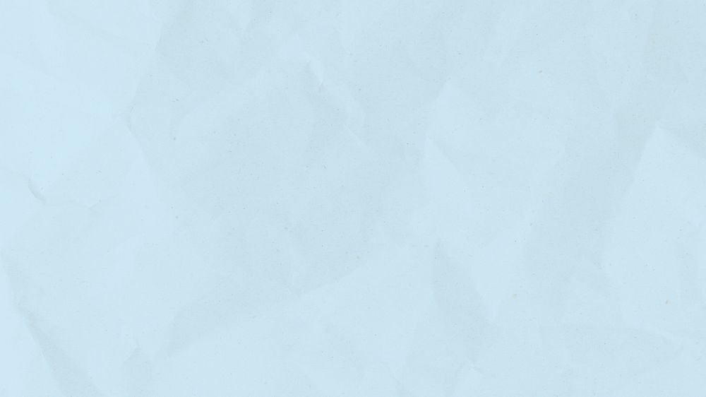 Blue wrinkled paper textured background