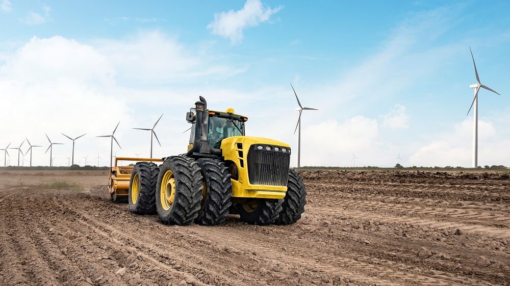 Farm tractor desktop wallpaper