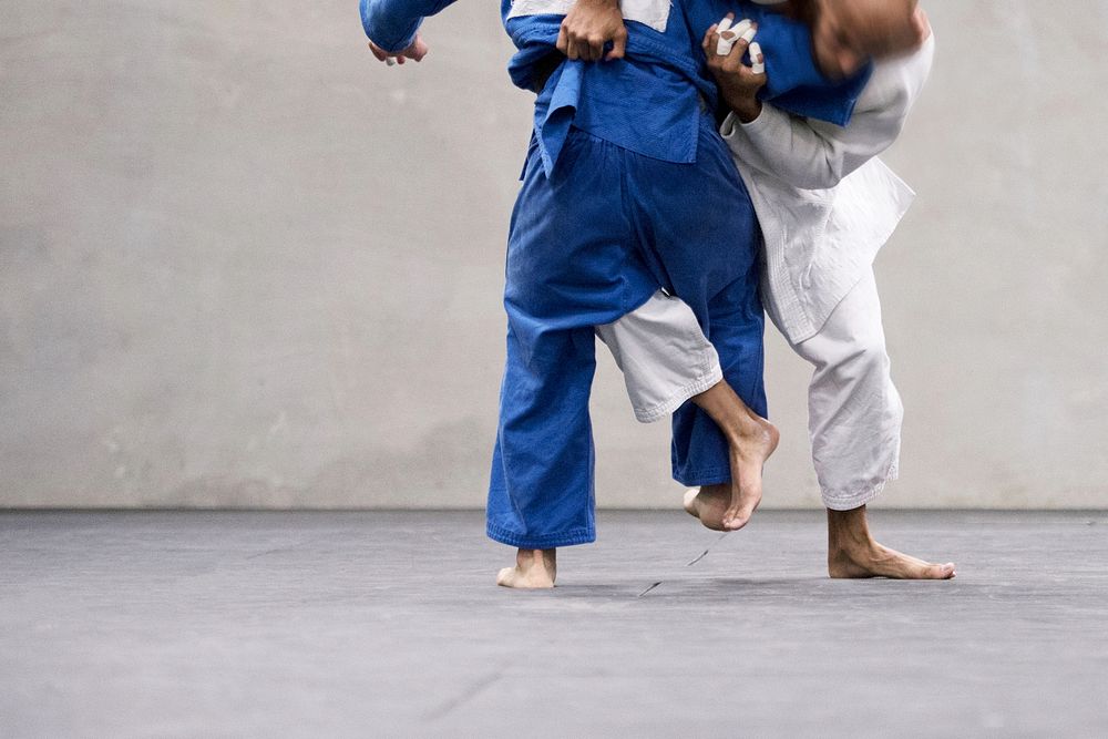 Judo Japanese sport background