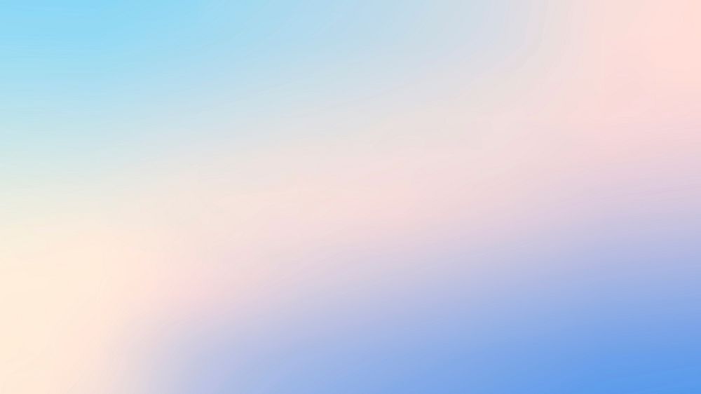Blue gradient light desktop wallpaper
