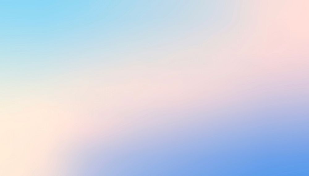 Blue gradient light pastel background