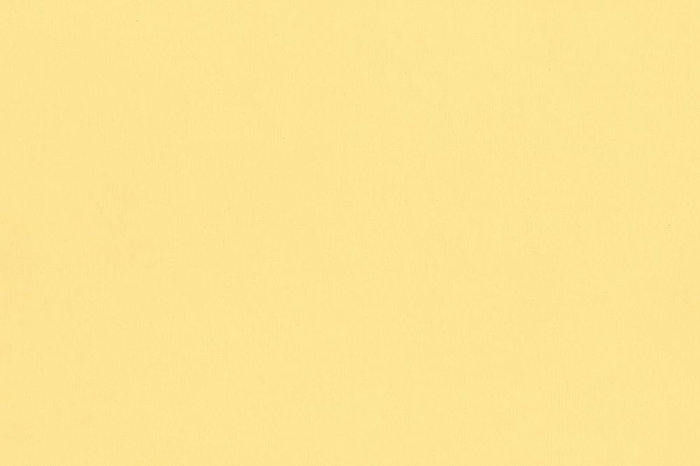 Minimal pastel yellow background, simple design