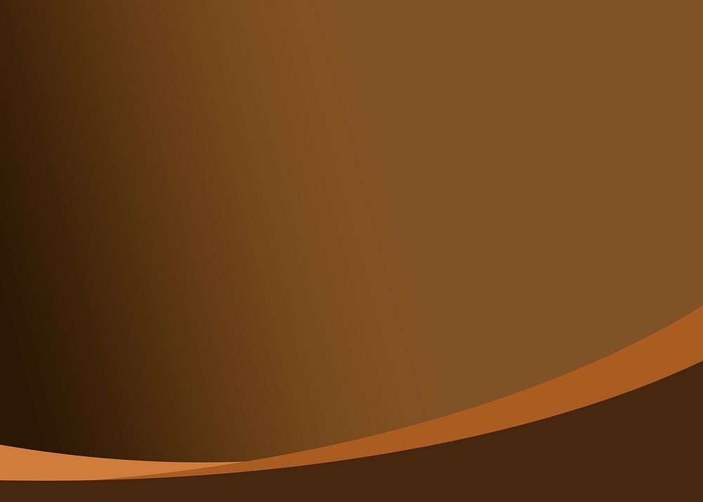 Brown gradient professional curved background