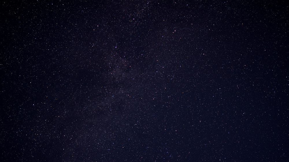 Night starry sky HD wallpaper