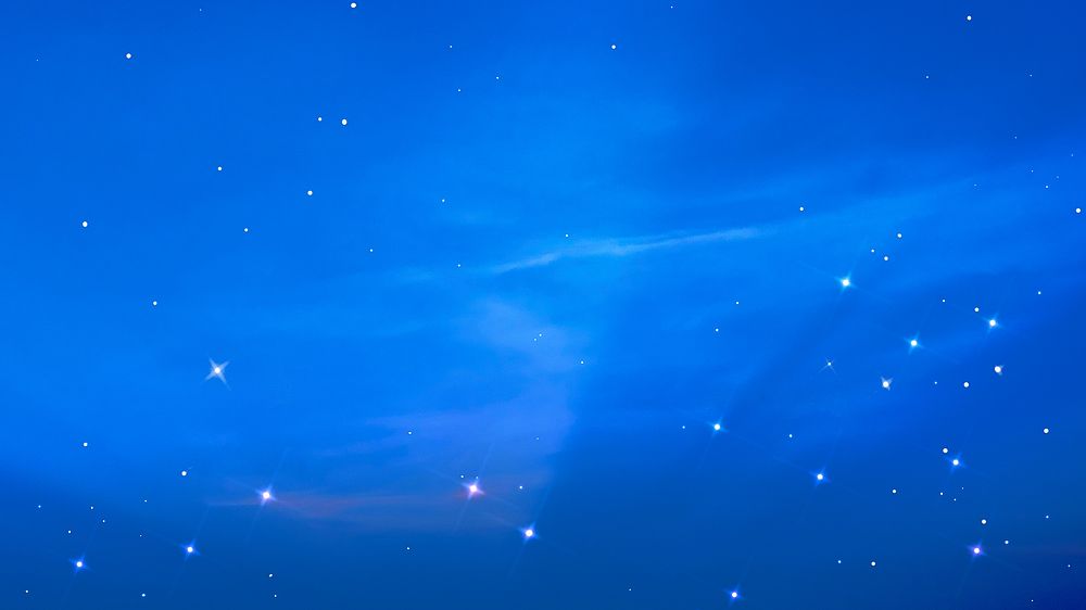 Starry night sky HD wallpaper
