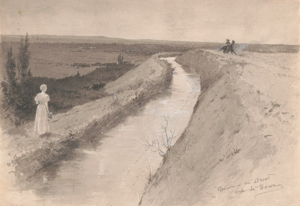 Between the desert and the sown (1895) by Mary Hallock Foote
