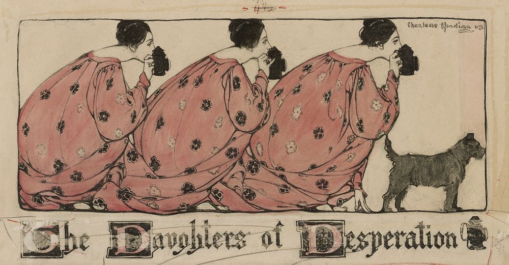 The daughters of desperation (1903) by Charlotte Harding