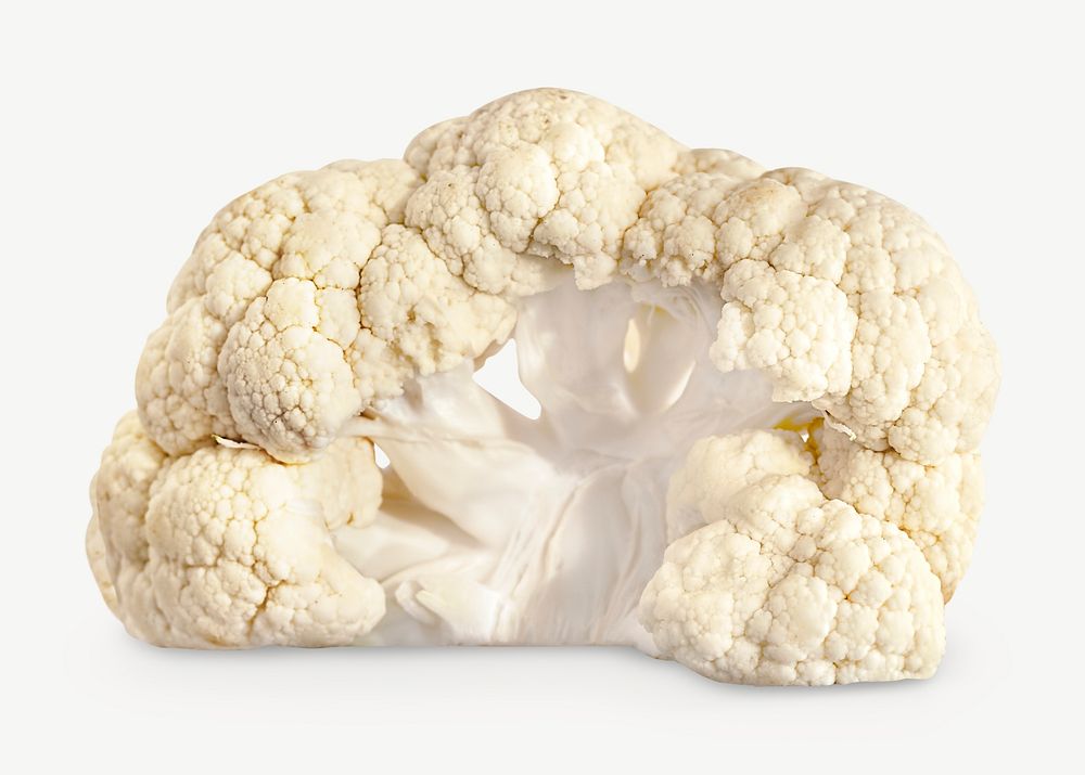 Cauliflower fresh food ingredient psd