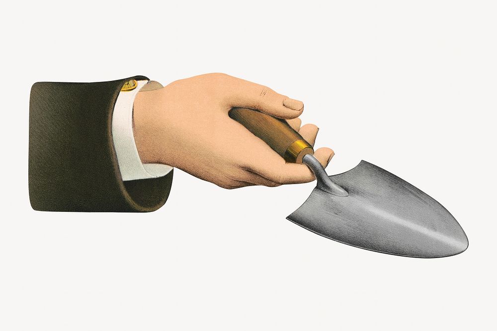 Business investment chromolithograph collage element. Remixed by rawpixel.