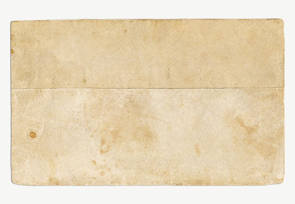 Vintage paper collage element psd. Remixed by rawpixel.