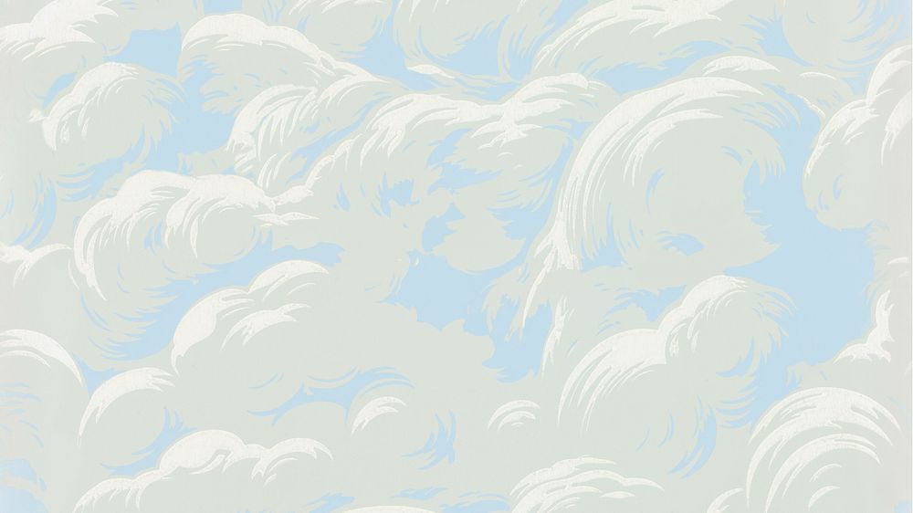Abstract cloudy sky desktop wallpaper. Remixed by rawpixel. 