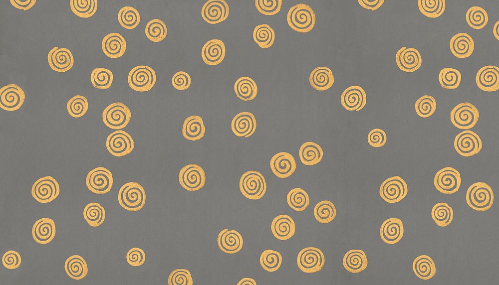 Yellow spiral pattern background. Remixed by rawpixel.