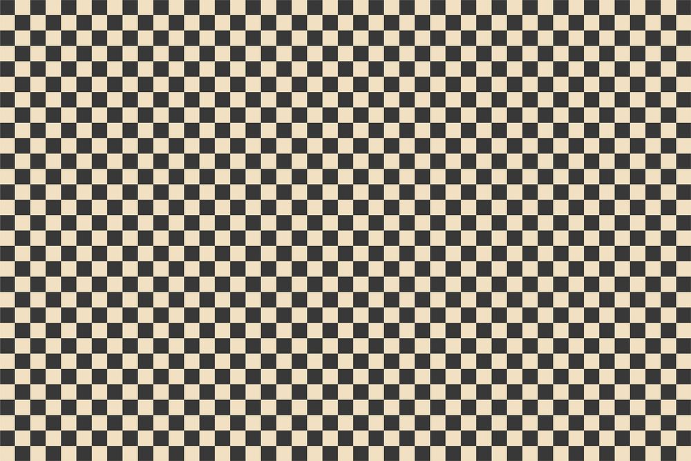 Retro checkered pattern background