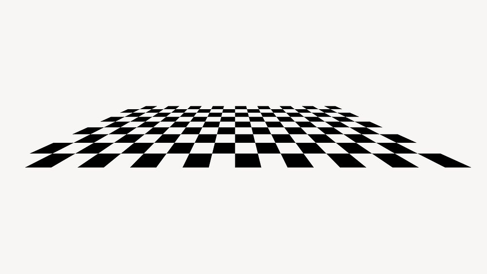 Checkered pattern shape