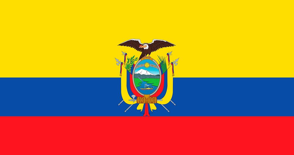 Ecuadorian flag, national symbol image