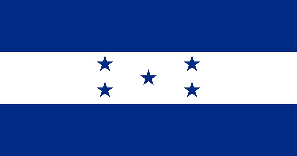 Honduran flag, national symbol image